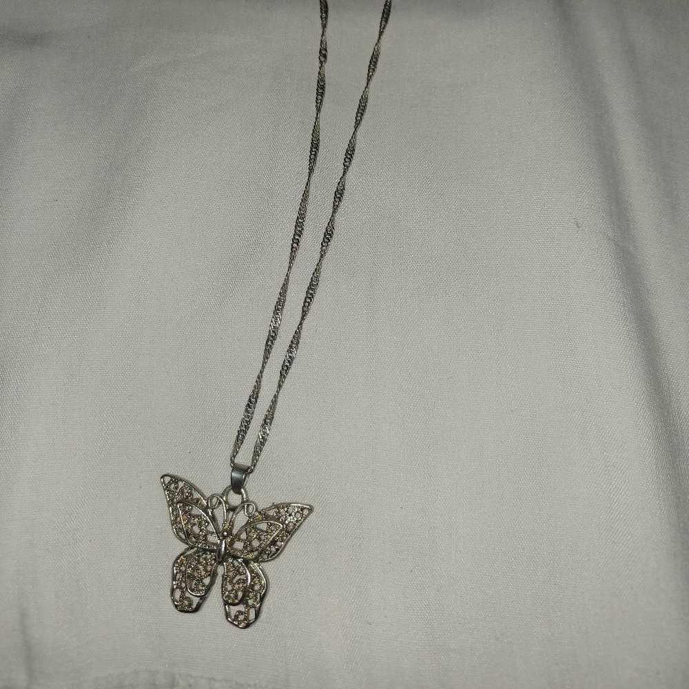 Butterfly necklace